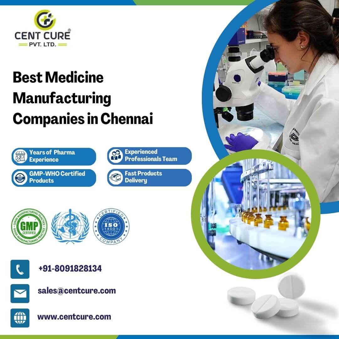 Best Medicine Manufacturing Companies in Chennai